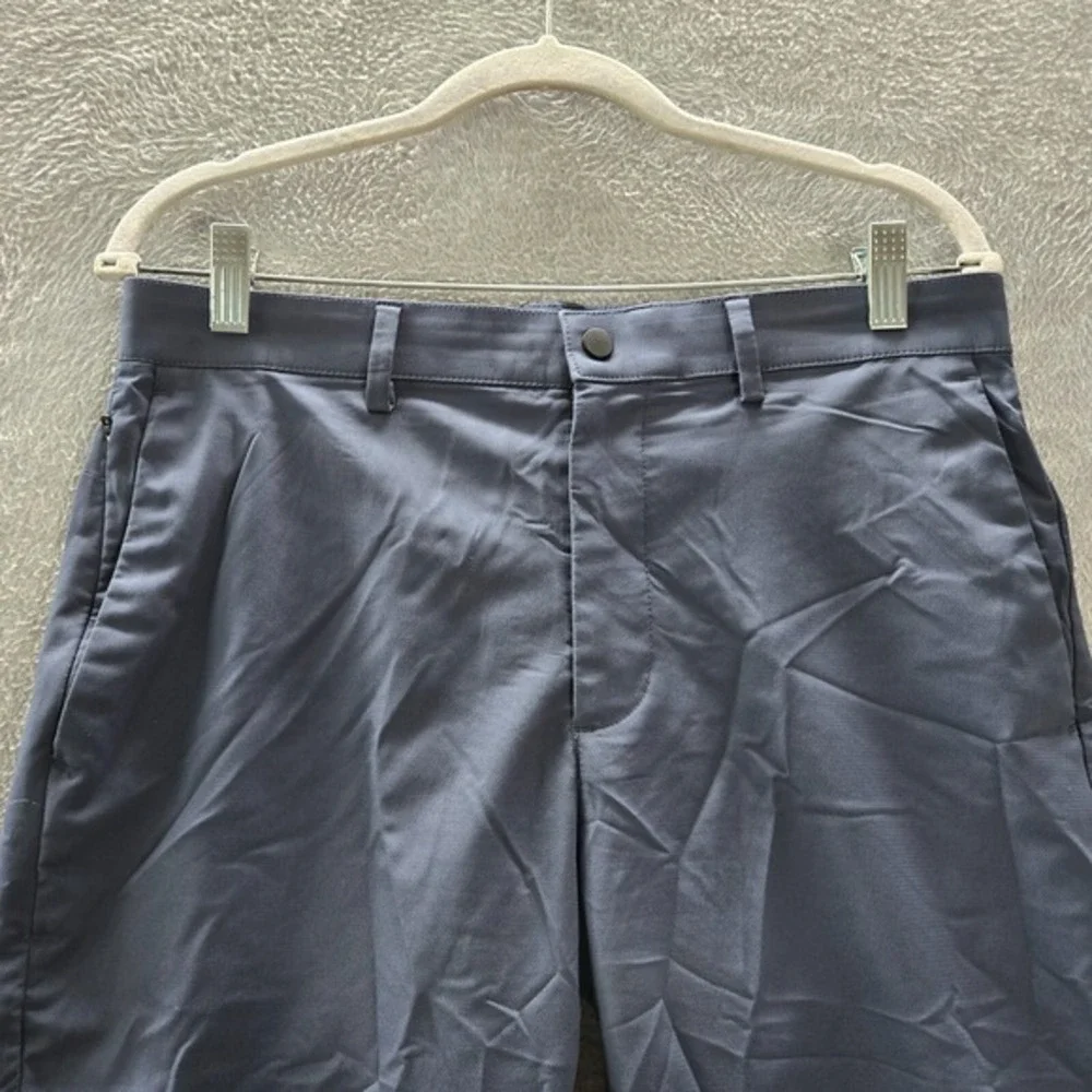 Banana Republic Men Pants 31x32 Blue Chino Slim‎ Fit Straight Pockets Polyester